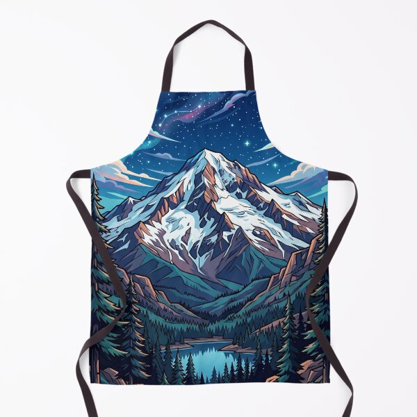 Item preview, Lassen Volcanic National Park Anime Skyline designed and sold by SpiriTravels.