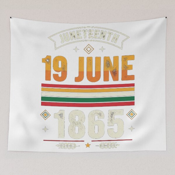 Item preview, Juneteenth 19 June 1865 Minimalist Freedom Day Celebration designed and sold by Designs-RZ.