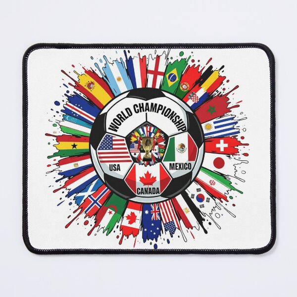 Item preview, Football World Championship 2026 USA Canada Mexico designed and sold by Thread&Fable.