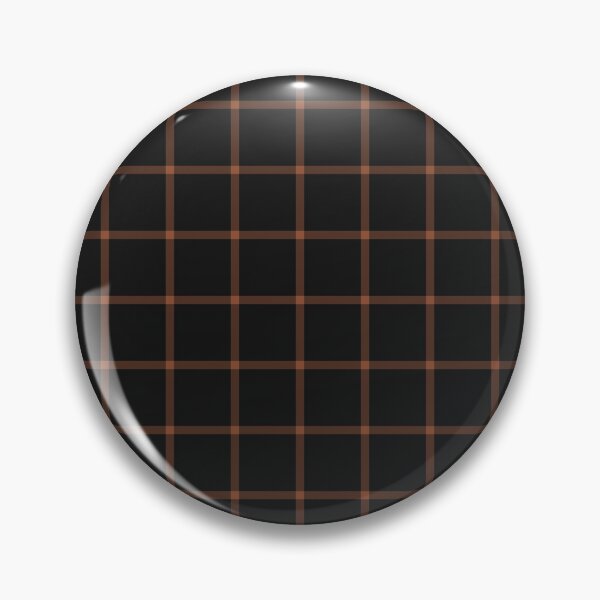 Item preview, Black And Copper Mini Gingham Pattern designed and sold by pattern-archive.
