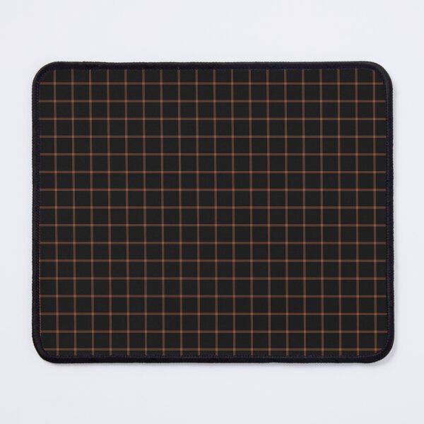 Item preview, Black And Copper Mini Gingham Pattern designed and sold by pattern-archive.