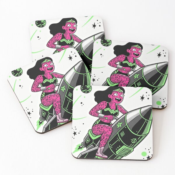 Item preview, Rocket-Punk Breakfast Rodeo: The Cosmic Tattoo Tour Nobody Ordered designed and sold by Print Fiction.