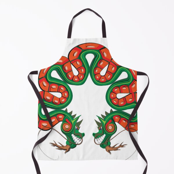 Item preview, Double Oriental Dragon - Green Red PNG Sticker - Geek T-shirt designed and sold by Keltoi-art.