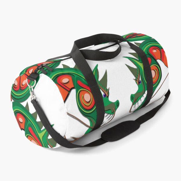 Item preview, Double Oriental Dragon - Green Red PNG Sticker - Geek T-shirt designed and sold by Keltoi-art.