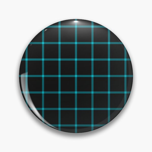 Item preview, Black And Cyan Mini Gingham Pattern designed and sold by pattern-archive.