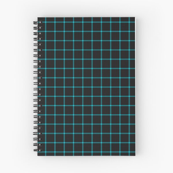 Item preview, Black And Cyan Mini Gingham Pattern designed and sold by pattern-archive.