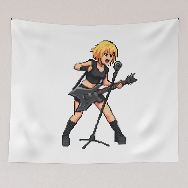 Item preview, Luna Nekowa - Pixel Art Rock Rage designed and sold by dragon580.