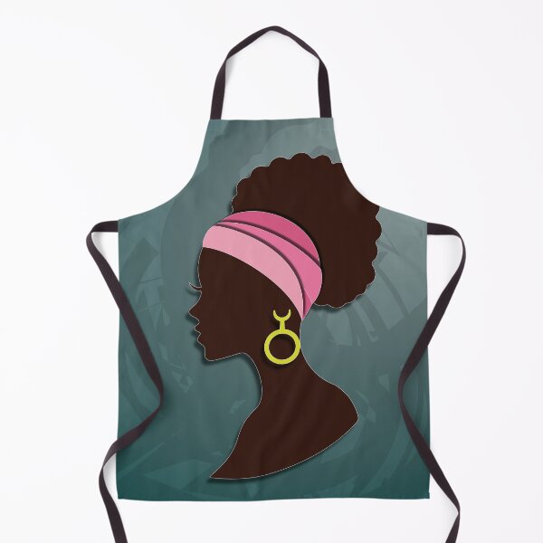 Item preview, African Woman - Pink Vector Illustration - Minimalist Art Print designed and sold by Keltoi-art.