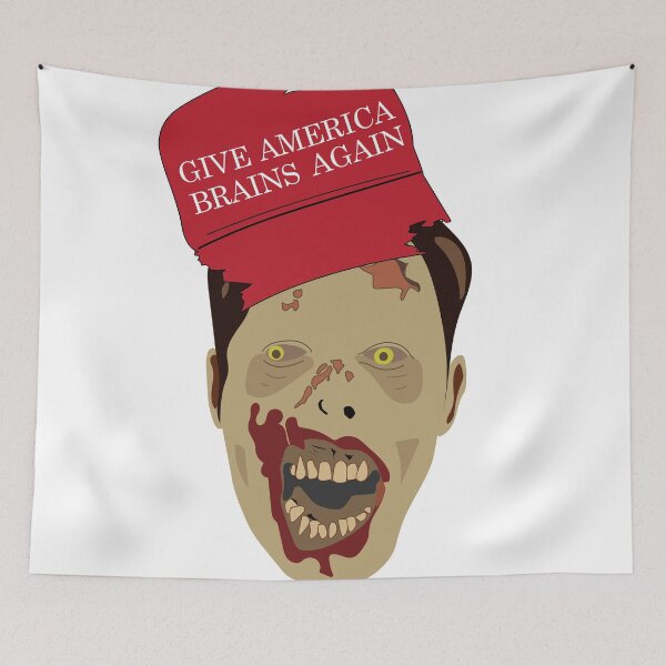 Item preview, What do we want?  BRAINS!  When do we want them?  BRAINS!   designed and sold by All in Good Fun.