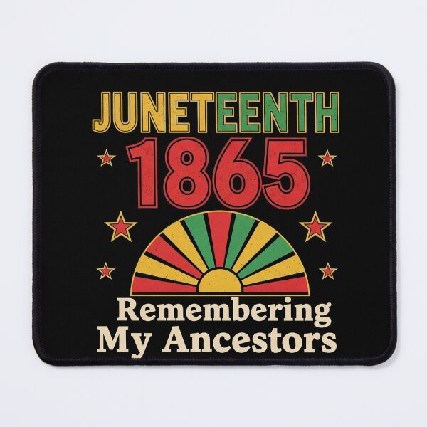Item preview, Juneteenth 1865 Remembering My Ancestors Minimalist Pride designed and sold by Designs-RZ.