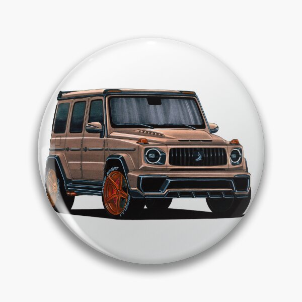 Item preview, Exclusive drawing legendary luxury bronze SUV MB G-Wagen W465 with M178 V8 engine designed and sold by Cars23.