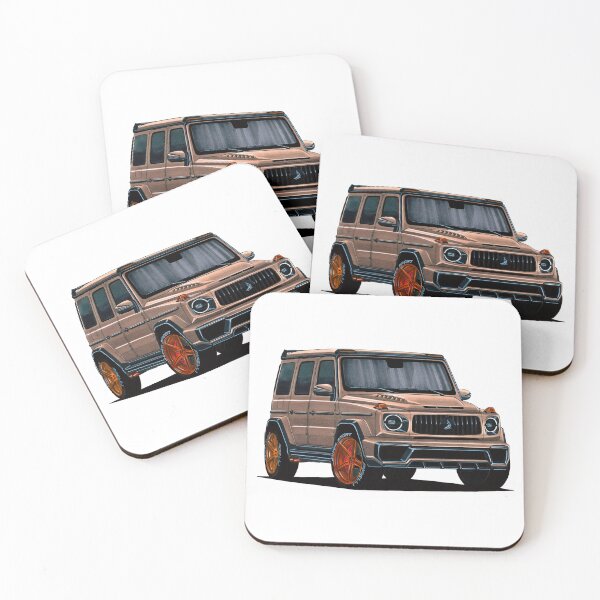 Item preview, Exclusive drawing legendary luxury bronze SUV MB G-Wagen W465 with M178 V8 engine designed and sold by Cars23.