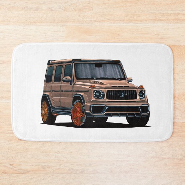 Item preview, Exclusive drawing legendary luxury bronze SUV MB G-Wagen W465 with M178 V8 engine designed and sold by Cars23.
