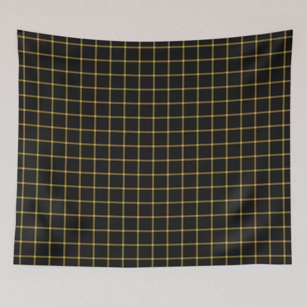 Item preview, Black And Gold Mini Gingham Pattern designed and sold by pattern-archive.