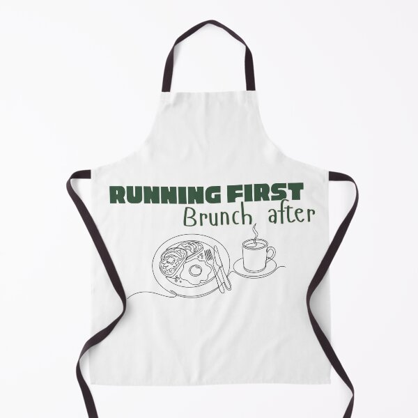 Item preview, Running First, Brunch After (Running) designed and sold by RunningWhiskers.