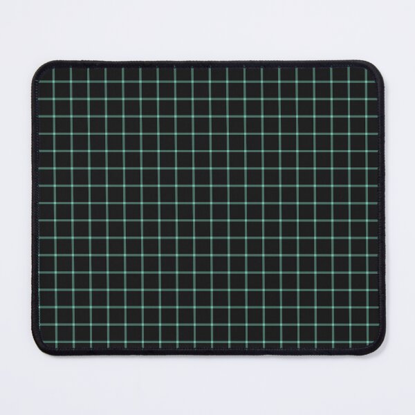 Item preview, Black And Pastel Green Mini Gingham Pattern designed and sold by pattern-archive.