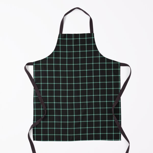 Item preview, Black And Pastel Green Mini Gingham Pattern designed and sold by pattern-archive.