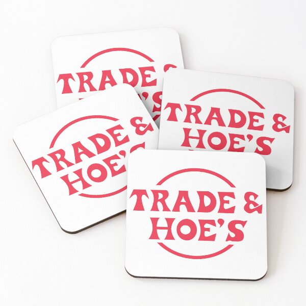 Item preview, Trade & Hoe's Funny Trader Joe's Parody Logo designed and sold by richarduy.