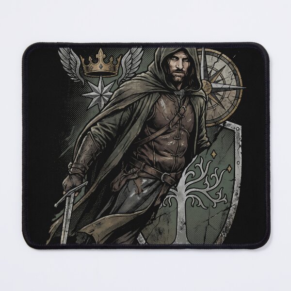 Item preview, Aragorn Andúril Flame of the West – LOTR Tribute designed and sold by Senpaiwaves.
