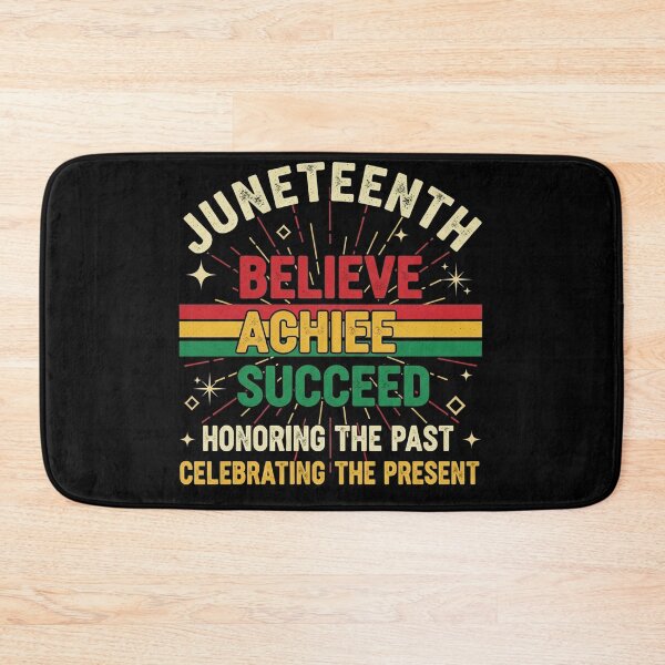 Item preview, Juneteenth Believe Achieve Succeed Freedom Day Celebration designed and sold by Designs-RZ.