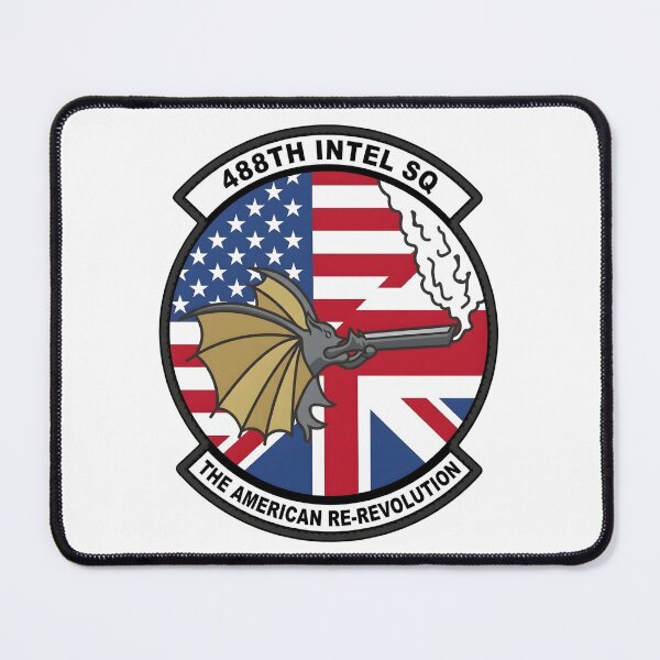 Item preview, 488th Intelligence Squadron "The American Re-Revolution" Morale Patch designed and sold by CharlieDesings.
