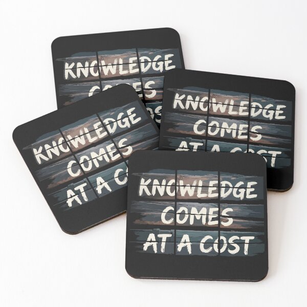 Item preview, Knowledge Comes At A Cost designed and sold by scarlov.