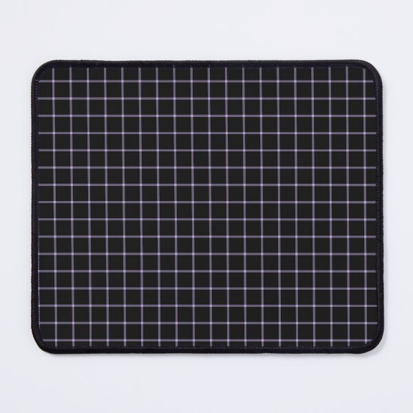 Item preview, Black And Lilac Mini Gingham Pattern designed and sold by pattern-archive.