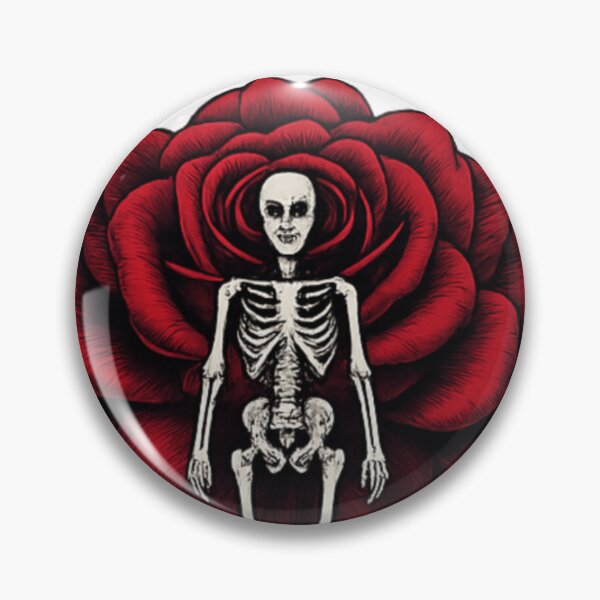 Item preview, Tiny Skeleton With Red Rose Gothic Aesthetic PNG  designed and sold by arifali786.