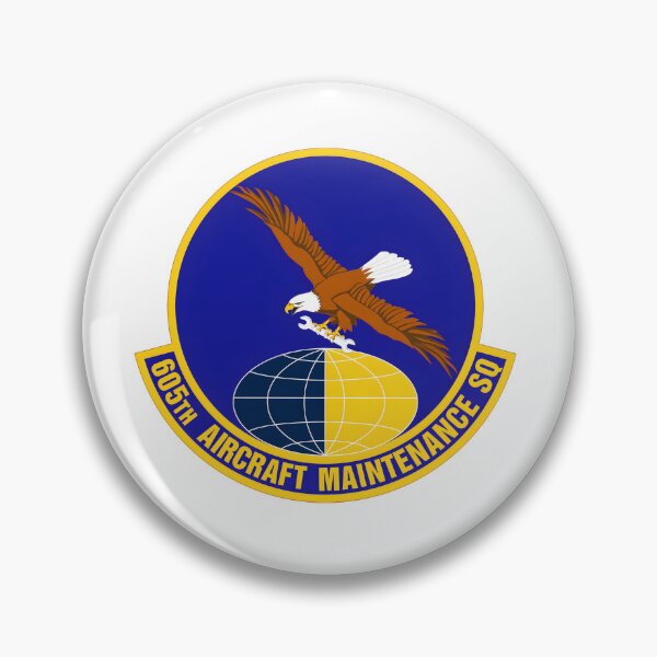 Item preview, 605th Aircraft Maintenance Squadron Emblem designed and sold by CharlieDesings.