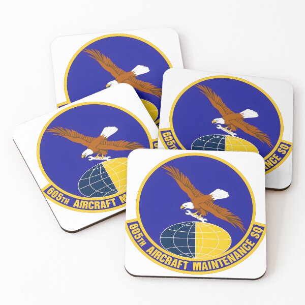 Item preview, 605th Aircraft Maintenance Squadron Emblem designed and sold by CharlieDesings.
