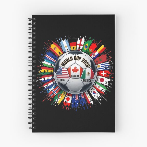 Item preview, 2026 World Cup USA Canada Mexico Football Design designed and sold by AuraShift.