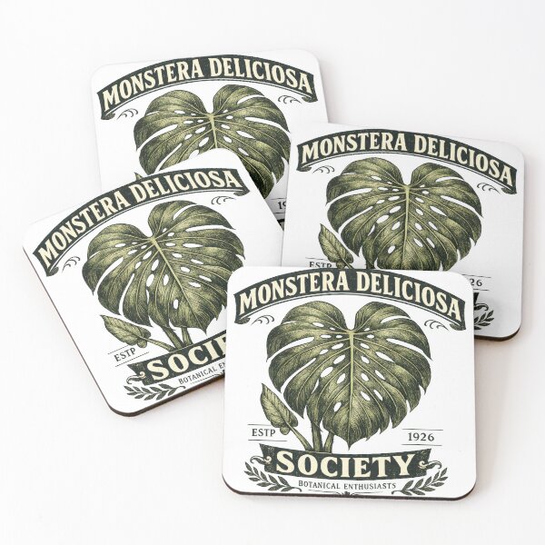 Item preview, Monstera Deliciosa Society Plant Lovers Club designed and sold by Retr0Tshirts.