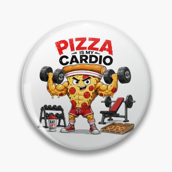 Item preview, Pizza Workout Funny Gym T-Shirt | Fitness Humor designed and sold by JustResultsCo.