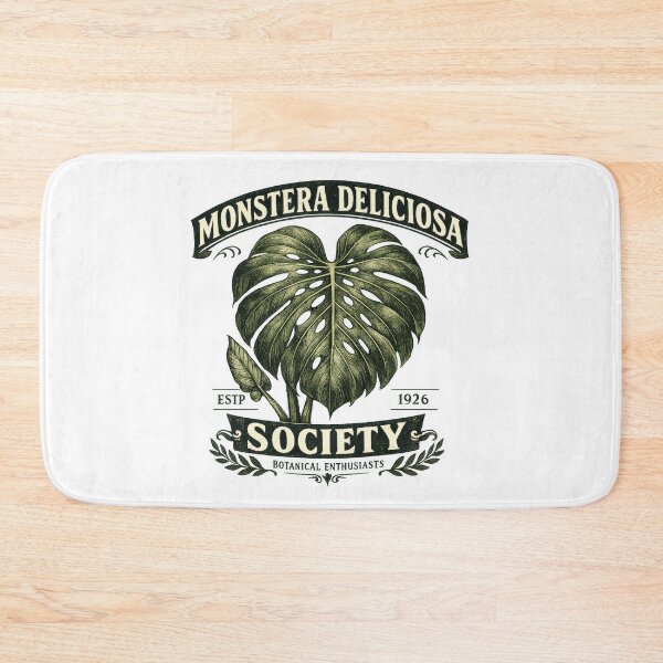 Item preview, Monstera Deliciosa Society Plant Lovers Club designed and sold by Retr0Tshirts.