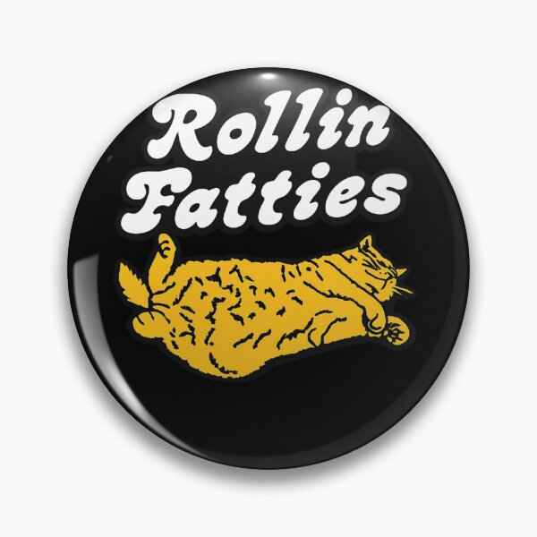 Item preview, Rollin’ Fatties Funny Fat Cat Meme Humor designed and sold by Dujosufot.