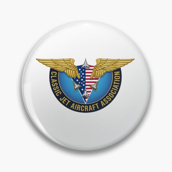 Item preview, Classic Jet Aircraft Association Emblem designed and sold by CharlieDesings.