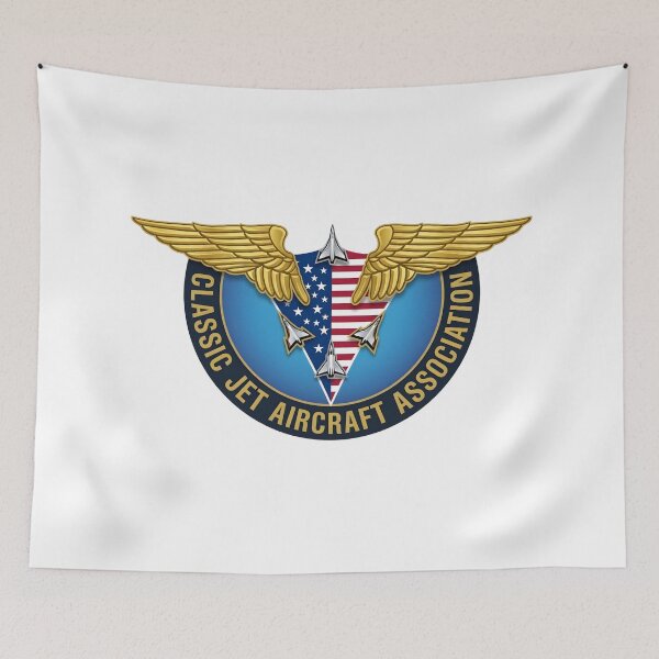 Item preview, Classic Jet Aircraft Association Emblem designed and sold by CharlieDesings.