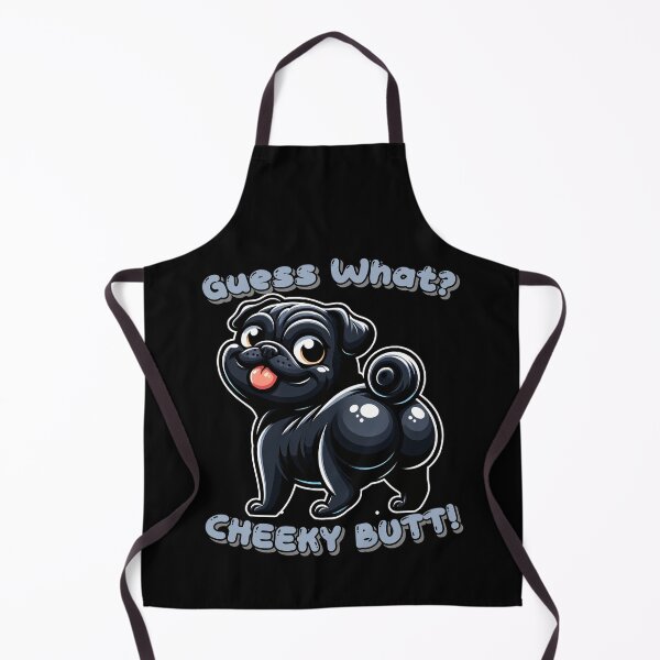 Item preview, Funny Black Pug Guess What Cheeky Zoo Mom Dad Kids designed and sold by rafaeltto.