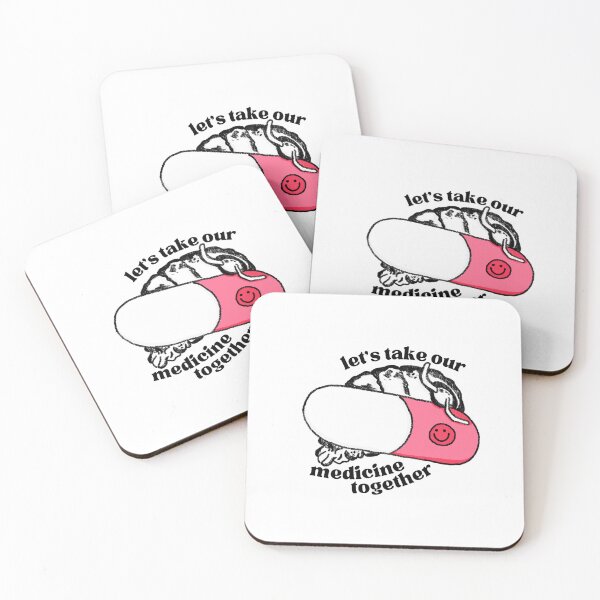 Item preview, Pink Pill Isopod Take Our Medicine Together designed and sold by potterspatch.