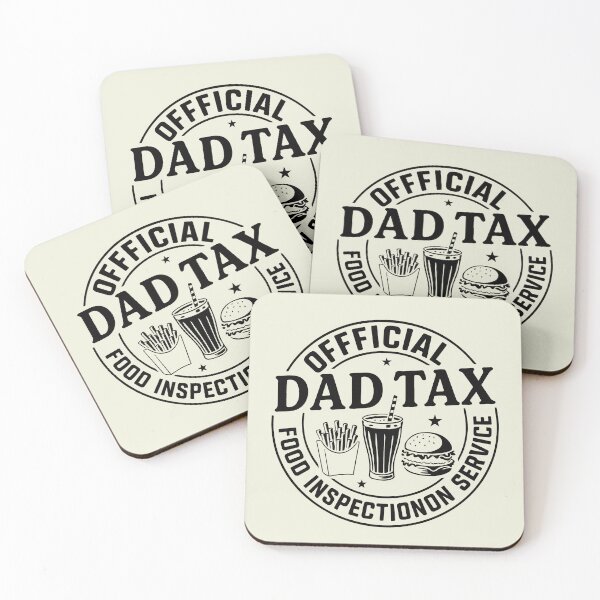 Item preview, Funny Dad Tax , Father's Day Food Inspection Service designed and sold by Saitokuu7Art.