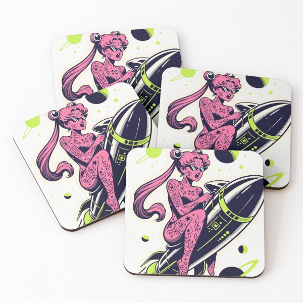 Item preview, Rocket-Punk Breakfast Rodeo: The Cosmic Tattoo Tour Nobody Ordered designed and sold by Print Fiction.