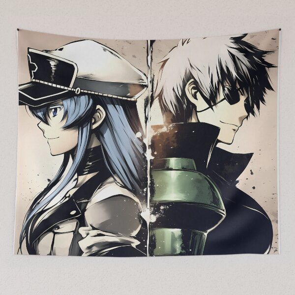 Item preview, Esdeath & Najenda - 1 designed and sold by Infinite-Aspire.