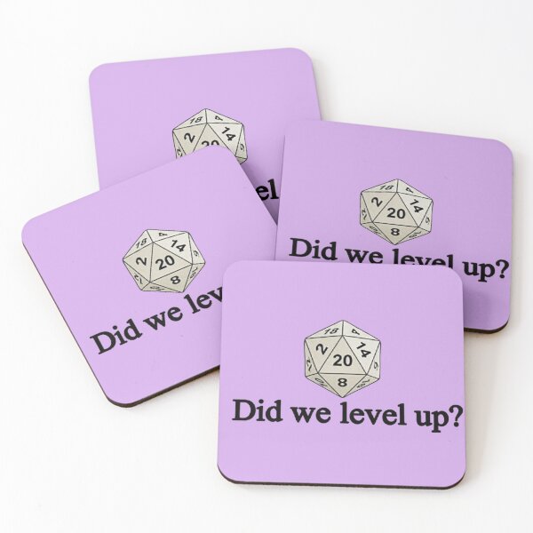 Item preview, "Do We Level Up?" RPG Sticker designed and sold by AestheticRPG .