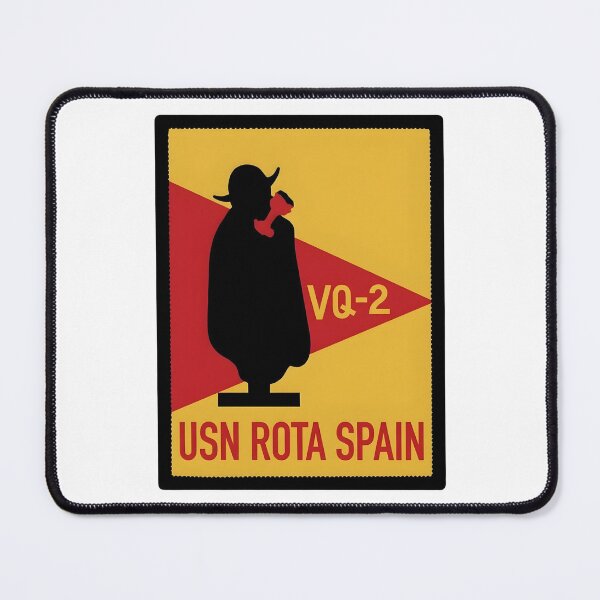 Item preview, US Navy Fleet Air Reconnaissance Squadron Two (VQ-2) Rota Spain Patch designed and sold by CharlieDesings.