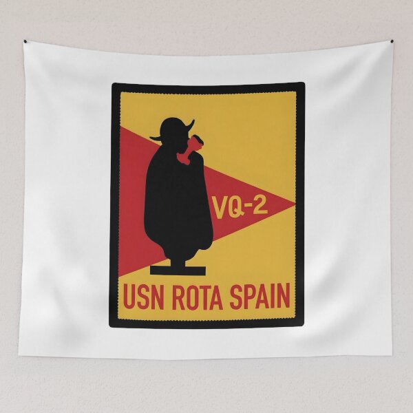 Item preview, US Navy Fleet Air Reconnaissance Squadron Two (VQ-2) Rota Spain Patch designed and sold by CharlieDesings.