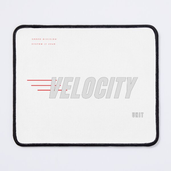 Item preview, VELOCITY UNIT Racing Typography designed and sold by HeartAndArtShop.