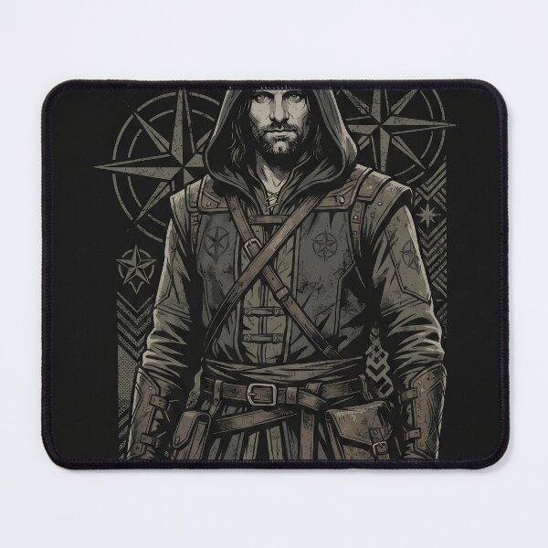 Item preview, Aragorn Dunedain Ranger – LOTR Epic Fantasy designed and sold by Senpaiwaves.