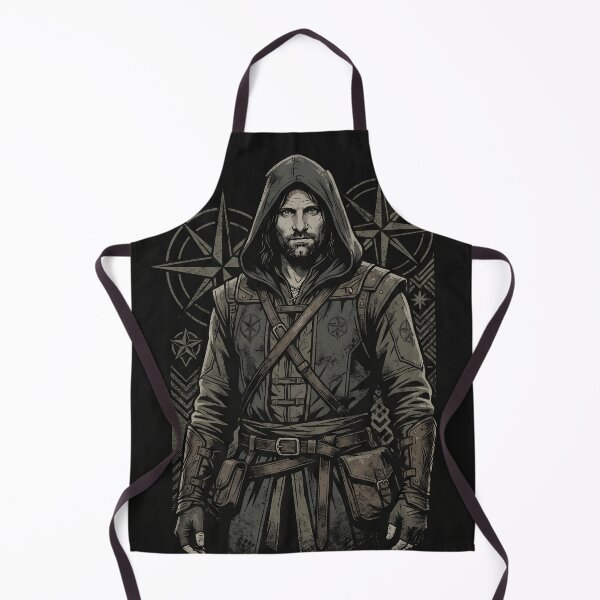 Item preview, Aragorn Dunedain Ranger – LOTR Epic Fantasy designed and sold by Senpaiwaves.