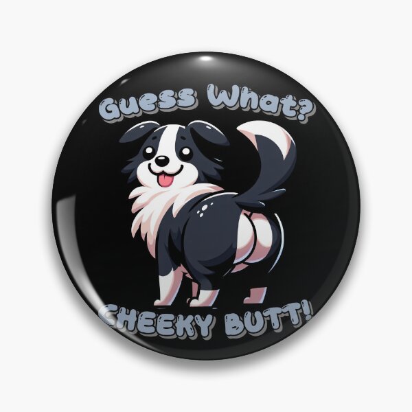 Item preview, Funny Border Collie Guess What Cheeky Zoo Mom Dad Kids designed and sold by rafaeltto.
