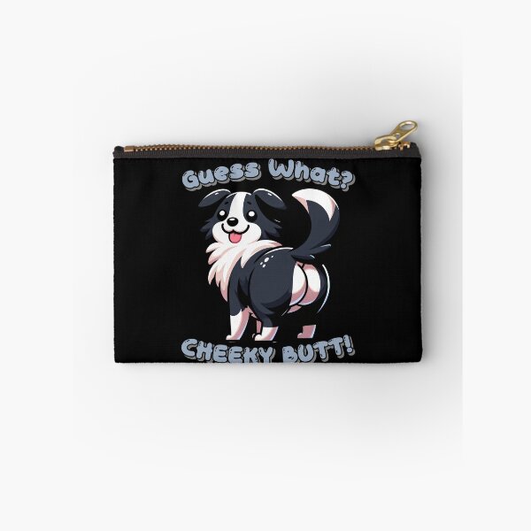 Item preview, Funny Border Collie Guess What Cheeky Zoo Mom Dad Kids designed and sold by rafaeltto.